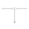915mhz t type antenna